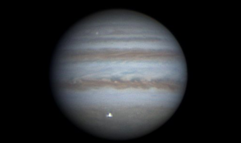 Fascinating Moment a Comet Collides With Jupiter 1