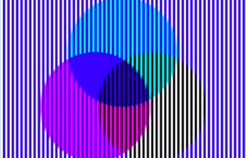 Crazy Circle Optical Illusion Appears To Be Yellow When It Is Actually Not 1