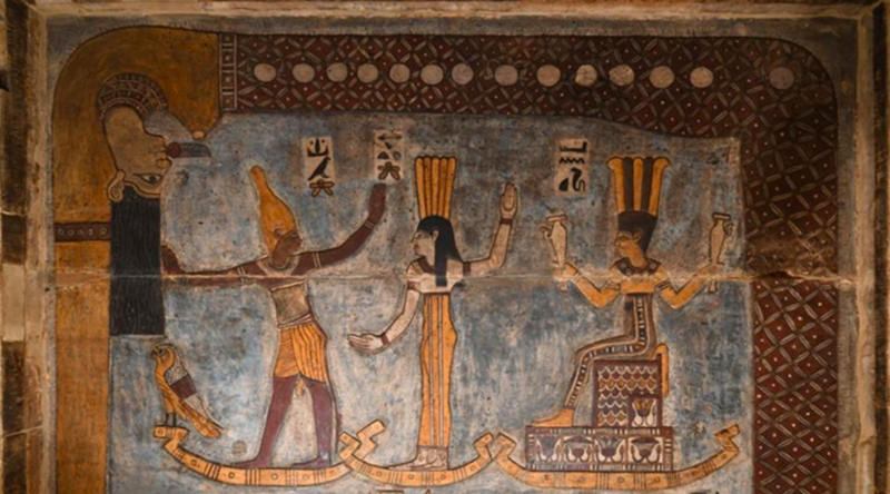 After Five Years 30 Archaeologists Finally Uncovers Ancient Egyptian New Year Painting 1