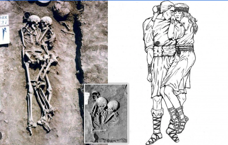 Bronze Age Couple Lovingly Embracing Each Other Discovered After 3000 Years 1