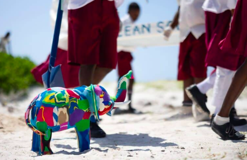Eco-Friendly Group Cleans Up Kenya Beach And Turns Trash Into Art 1