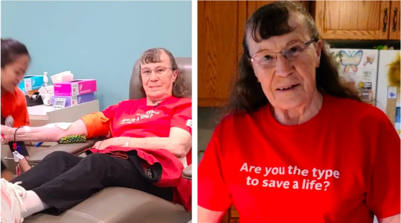 81-Year-Old Woman Has Beaten The Record For The Most Blood Donated In Her Lifetime 1