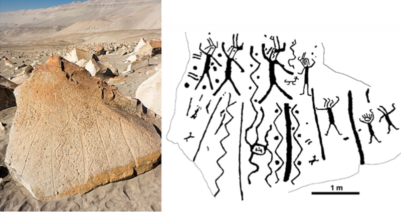 Ancient Psychedelic Music and Dance Depictions Discovered On Rocks In Peru 1