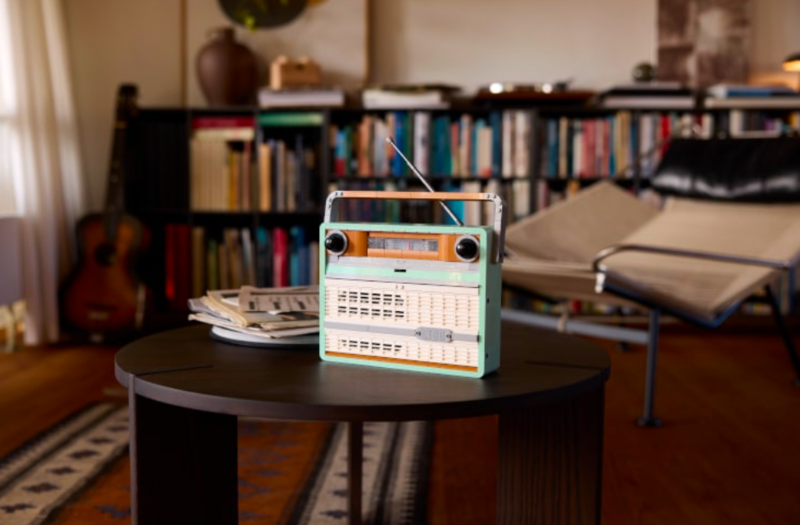 LEGO Reveals Incredible Working Radio That Can Play Music 1