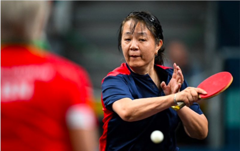 Table Tennis Grandma Makes Her Olympics Debut At 58-years-old 1