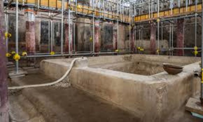 Pompeii Excavation Unearths Largest And Luxurious Private Baths 1