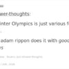 The Winter Olympics Effect