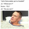 Video: John Cena's Hilarious Response To Dwayne Johnsons Threats