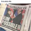 Trump And Kim Jong-un Kiss And Make Up