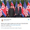 Trump And Kim Jong-un Kiss And Make Up