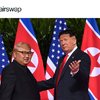 Trump And Kim Jong-un Kiss And Make Up