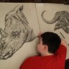 15-Year-Old Artist Draws Detailed Animal Drawings From Memory
