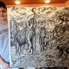 15-Year-Old Artist Draws Detailed Animal Drawings From Memory