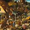 450-Year-Old Painting Made Out Of Hundreds Of Proverbs We Still Use Today