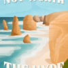 Artist Creates Funny National Park Travel Posters Based From Bad Reviews