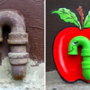 Street Artist Makes Boring Landscapes Come To Life As He Transforms Them Into Playful Characters