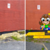Street Artist Makes Boring Landscapes Come To Life As He Transforms Them Into Playful Characters