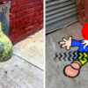 Street Artist Makes Boring Landscapes Come To Life As He Transforms Them Into Playful Characters