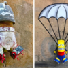 Street Artist Makes Boring Landscapes Come To Life As He Transforms Them Into Playful Characters