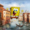 Artist Adds Special Pop Culture Touch To Unwanted Thrift Store Paintings