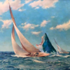 Artist Adds Special Pop Culture Touch To Unwanted Thrift Store Paintings