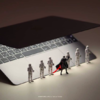 Artist Crafts Miniature Figures To Create Scaled-Down 'Star Wars' Scenes