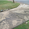 Woman Transforms Driveway Into Stunning Art With Only a Power Washer