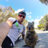 Cute Quokka Takes Selfie With Biker And Continues To Follow Him