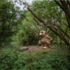 Artist Sculpts Seven Giant Trolls With Recycled Materials In Belgium Forest
