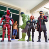 Funny Guy Creates Hilarious Photos With Tiny Superhero Toys By Using Forced Perspective