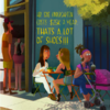 Artist Creates Illustration Of Bizarre Real Life Conversations Overheard In Public