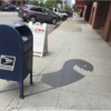 Street Artist Decorates Ordinary Street With  Fake Shadow Paintings To Playfully Trick Passersby