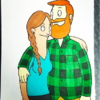 Artist Surprises Girlfriend With 10 Different Cartoon Illustrations Of Them