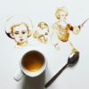 Italian Artist Creates Breathtaking Drawings From Spilled Coffee