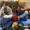 Devoted Pet Owners Sheltering With Beloved Pets In Ukraine Metro