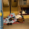Devoted Pet Owners Sheltering With Beloved Pets In Ukraine Metro