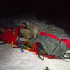 Loyal Dog Protected Injured Dad From The Cold Weather On Top Of Mountain