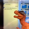 Dominos Staff Appoints Dinosaur Toy Employee For a Night