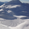 Man Creates Spectacular Snow Patterns For Sake Of Exercise