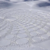 Man Creates Spectacular Snow Patterns For Sake Of Exercise