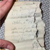 Message In a Bottle Discovered From 1887 Under Floorboards In Scotland
