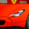 LEGOLand Introduces Life Size Ferrari Build Out Of 380 Thousand Legos