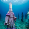 Carnival Inspired Sculptures Sets Magnificent Scene Underwater