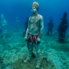 Carnival Inspired Sculptures Sets Magnificent Scene Underwater
