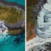 Artist Carves Remarkable Portraits Celebrating Love Into Pristine Archipelago Sand